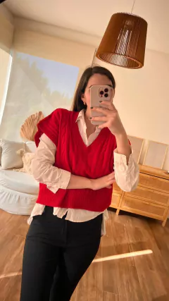 Chaleco marsali Rojo (SIN CAMBIO) - tienda online