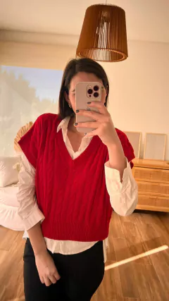 Chaleco marsali Rojo (SIN CAMBIO) en internet