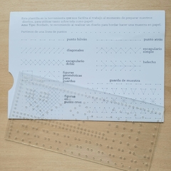 Plantilla Especial para PUNTOS Incluye Instructivo - AmoBordar