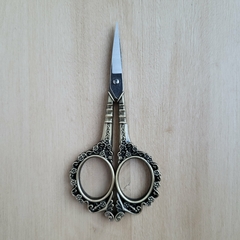 Tijera Flower bronce - comprar online