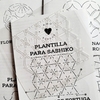 Plantillas para SASHIKO diseños tradicionales. INCLUYE INSTRUCTIVO/24 diferentes para elegir! - comprar online