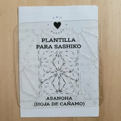 Imagen de kit SASHIKO Tote Primeras puntadas.