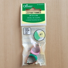 Dedales de cuero tipo Anillo Pack x2 Clover - comprar online