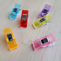 Clips para sujetar telas pack x6 en internet