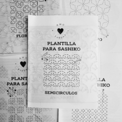 Plantillas para Sashiko DISEÑOS (venta mayorista) en internet