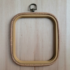 Bastidor Flexi simil madera cuadrado - AmoBordar