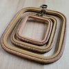 Bastidor Flexi simil madera cuadrado