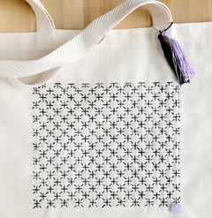 NUEVO! Kit Sashiko - Nivel Intermedio - Incluye Instructivo + Plantilla Especial para Puntos PROMO CON ENVÍO GRATIS!