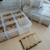 Caja para organizar hilos 9 divisiones + 25 organizadores - comprar online