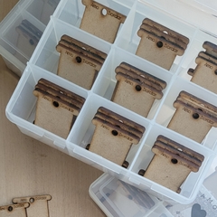 Caja para organizar hilos 9 divisiones + 25 organizadores en internet