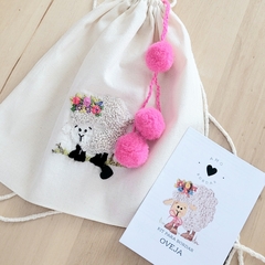 ULTIMOS! Kit para bordar Oveja - comprar online