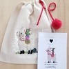 Kit para bordar Llamita norteña - comprar online