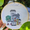 Diseño impreso para bordar Paisaje urbano - comprar online