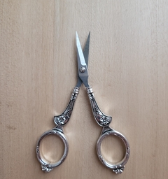 Tijera Vintage plata - AmoBordar