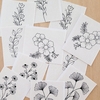 Diseños impresos de Flores y hojas Packx6 listos para bordar! - comprar online