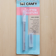 Imagen de Cutter Bisturí Ibi Craft + 5 cuchillas de repuesto