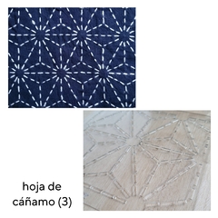 Imagen de Plantillas para SASHIKO diseños tradicionales. INCLUYE INSTRUCTIVO/24 diferentes para elegir!
