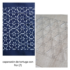 Plantillas para SASHIKO diseños tradicionales. INCLUYE INSTRUCTIVO/24 diferentes para elegir! - AmoBordar