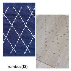 Plantillas para SASHIKO diseños tradicionales. INCLUYE INSTRUCTIVO/24 diferentes para elegir! - AmoBordar