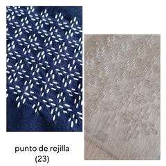 Plantillas para SASHIKO diseños tradicionales. INCLUYE INSTRUCTIVO/24 diferentes para elegir! - comprar online