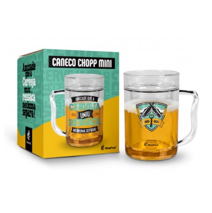 Caneca Gel 200ml - Amizade Que A Cerveja Uniu