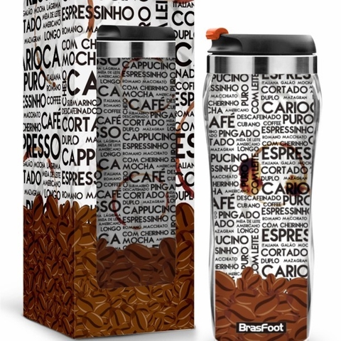 Copo Plástico Inox - Café Carioca - comprar online