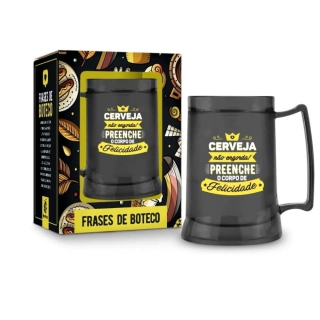 Caneca Gel 300ml - Cerveja Não Engorda