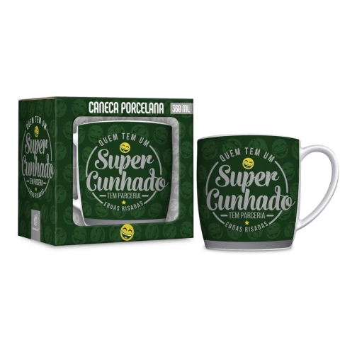 Caneca Porcelana Urban - Cunhado