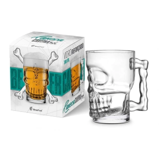 Caneca De Chopp 380 ml - Caveira
