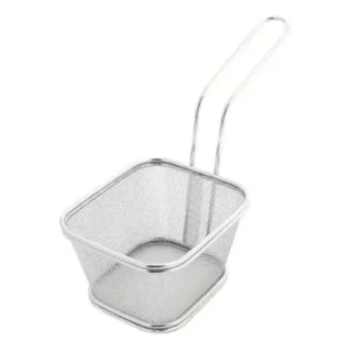 Cesta Inox Para Servir Porções