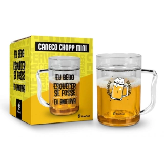 Caneca Gel 200 ml - Eu Bebo Para Esquecer