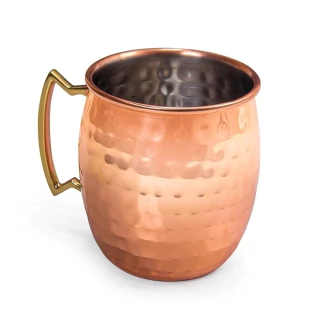 Caneca Moscow Mule Martelada 530 ml