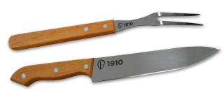 Kit Barbecue Faca e Garfo CP Corinthians CP 1910