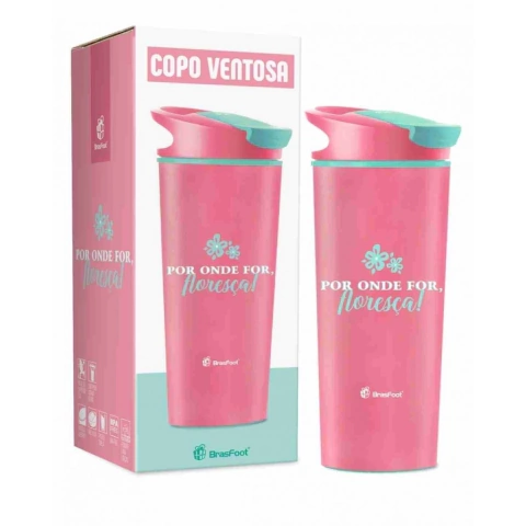 Copo Ventosa - Por Onde For Floresça