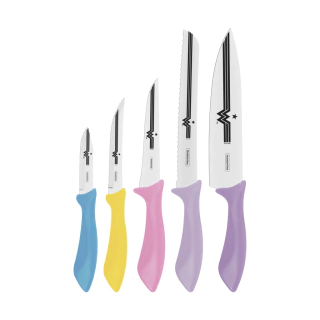 Jogo de Facas Inox 5 Pçs Mulher Maravilha - comprar online