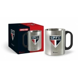 Caneca Metal Inox São Paulo 300ml
