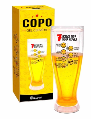 Copão Gel Cerveja - 7 Motivos Para Beber