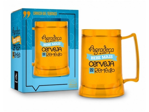 Caneca Gel 300ml - Agradeça Se Você Tomar