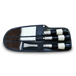 Kit Utensílios Artesanal Garfo, Faca e Chaira 8" - comprar online