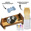 KIT PETS COMEDOURO E GARRAFA COM BRINDE - comprar online