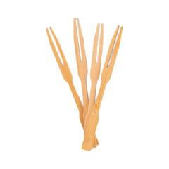 100 Espetinho de frutas de bambu 9 cm
