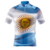 Remera de Ciclismo manga rangla Bandera Argentina