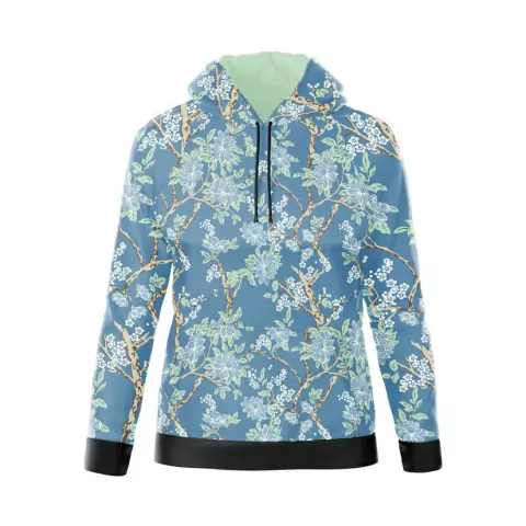 Buzo Dama flores frías mod 17