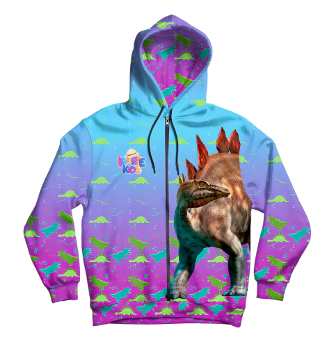 Campera Dinosaurio Stegosaurus mod 4