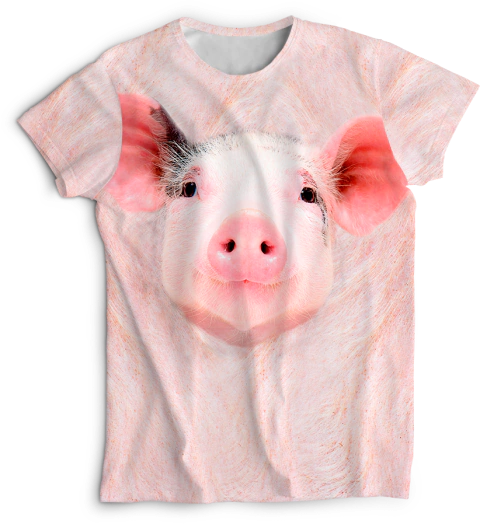 Remera de Cerdito mod 2 colección Furious - comprar online