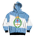 Buzo Hoodie Argentina Escudo Nacional Argentino on internet