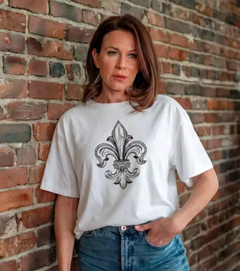 Remera Flor de Lis - Algodon - unisex - comprar online