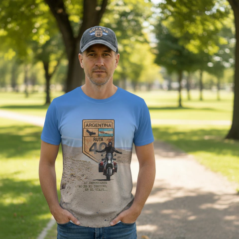 Remera Argentina Ruta 40 mod 2 - comprar online