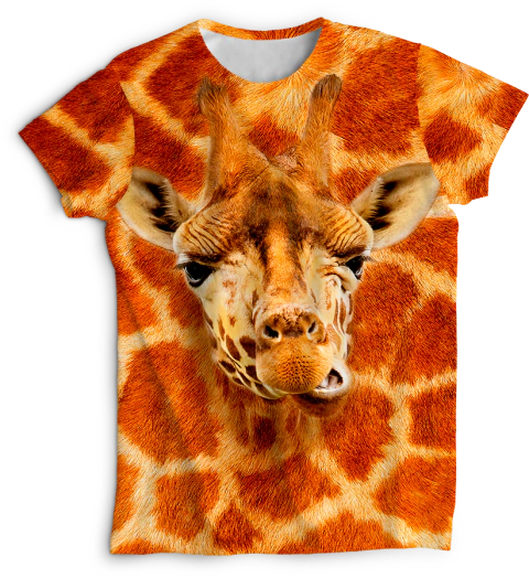 Remera de Jirafa mod 1 colección Furious