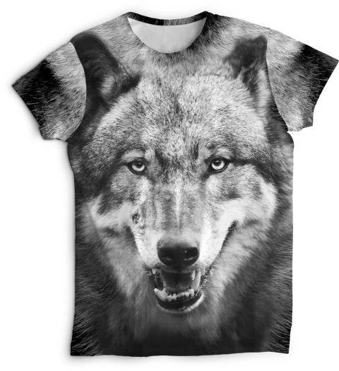 Remera de Lobo mod 2 colección Furious